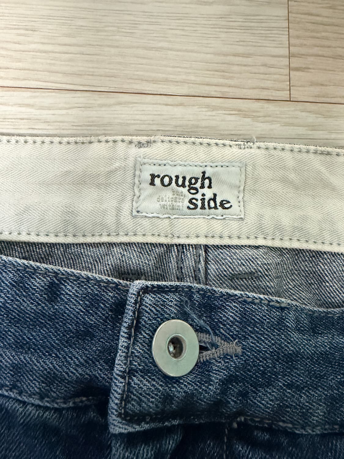 러프사이드 드레이프 데님(3사이즈, 4회가량 실착) 상품이미지2