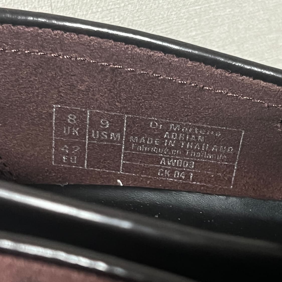 닥터마틴 아드리안 로퍼 체리레드 270,uk8 상품이미지10