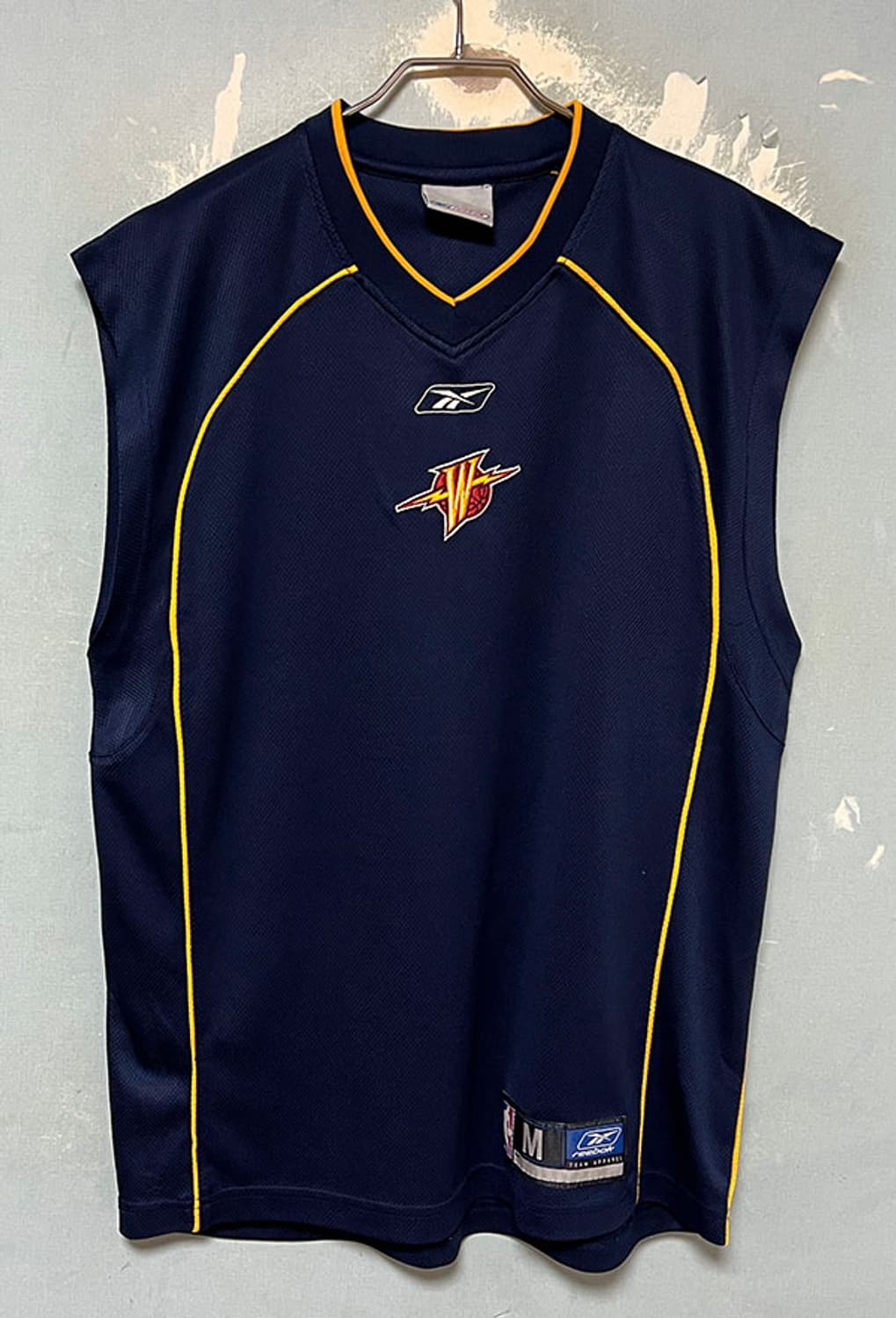리복 2000s NBA 골든스테이트 워리어스 남자 농구저지 M 95 상품이미지1