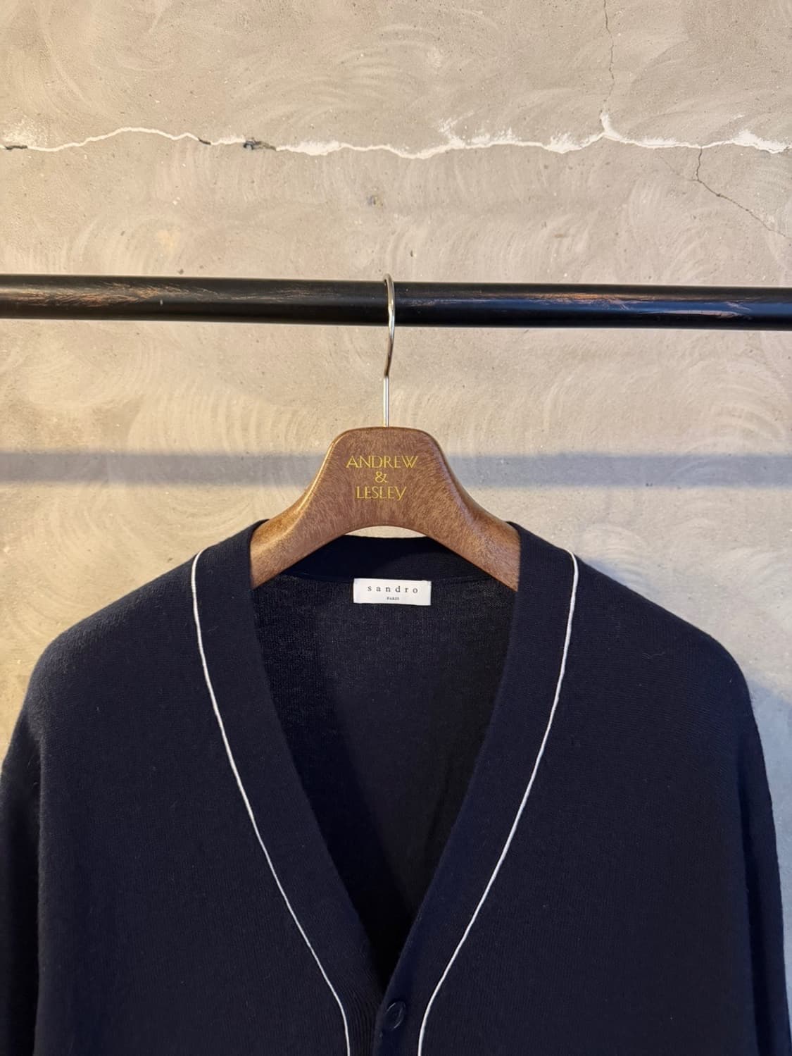 산드로 니트 가디건 남성100 상품이미지2