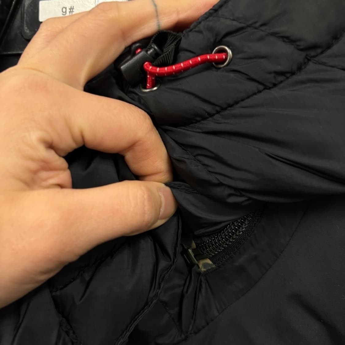 노스페이스850 다운패딩 후드탈착 상품이미지5