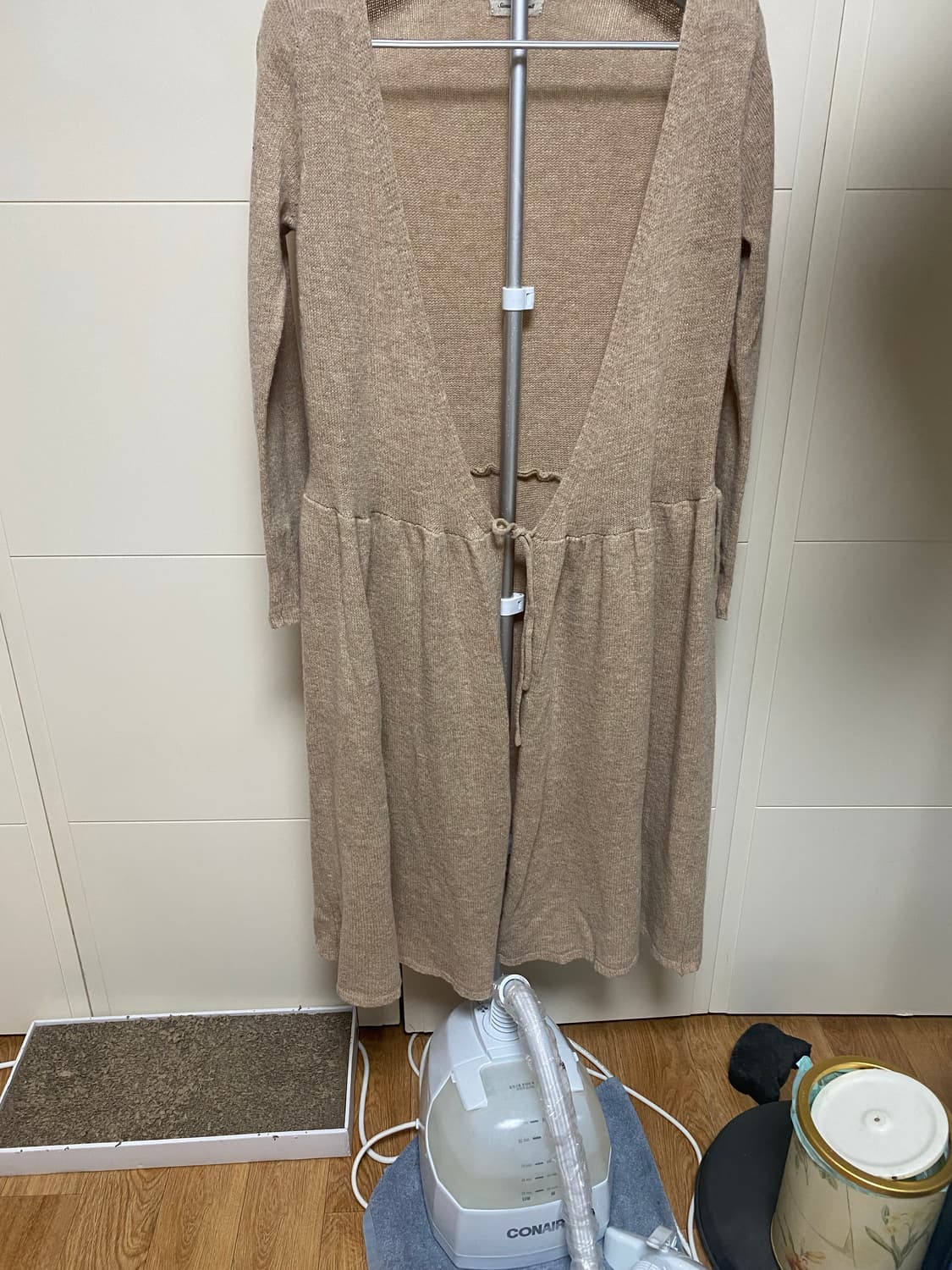 Samansa Mos2 베이지 가디건 Free 상품이미지2