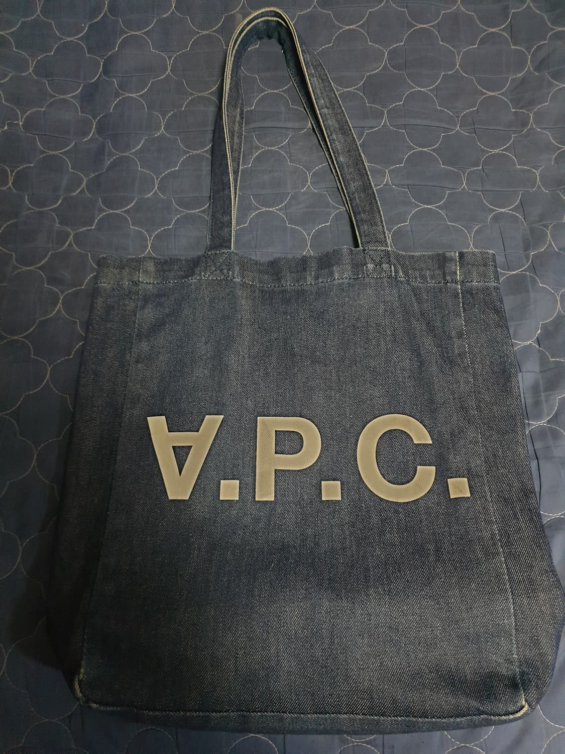 A.P.C 아페쎄 데님 에코백 인디고 상품이미지1