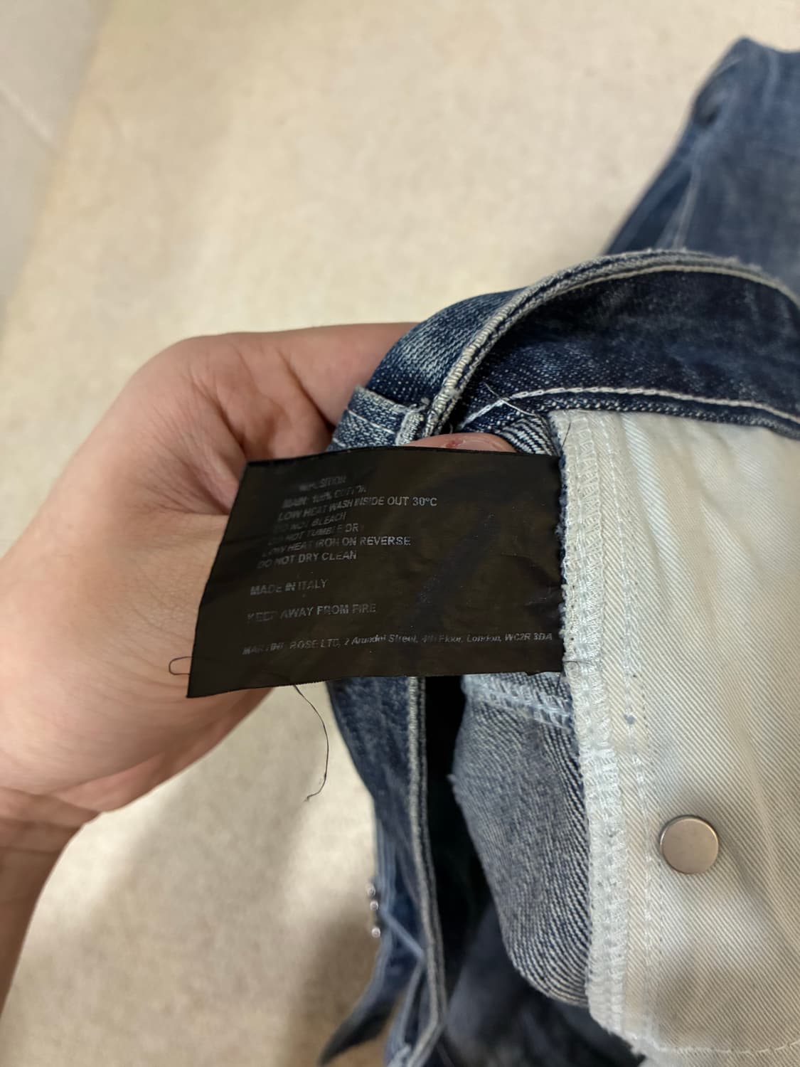 마틴로즈 부츠컷 데님  상품이미지5