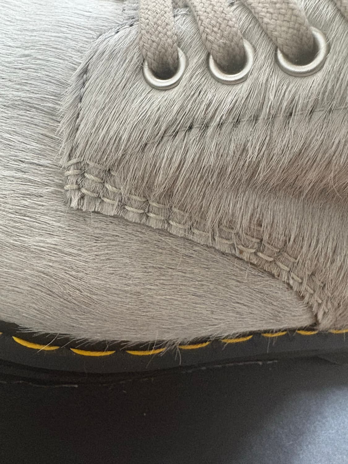 릭오웬스 닥터마틴 1918 RO 플래티넘 베이지 상품이미지2