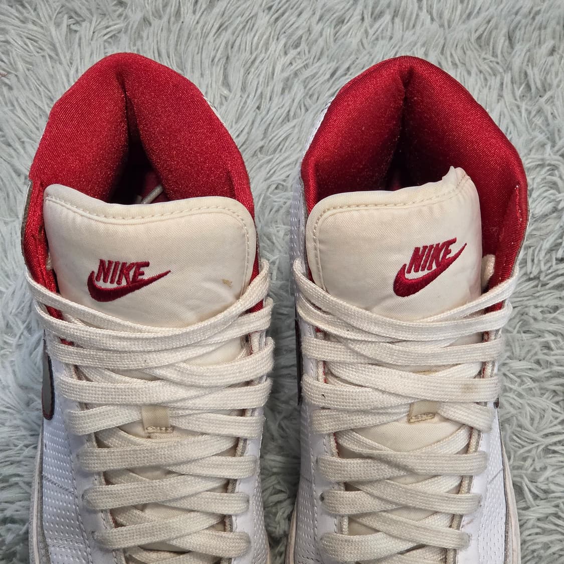 7a-18:나이키 블레이저 미드 GS 화이트/레드/블랙(235) 상품이미지6