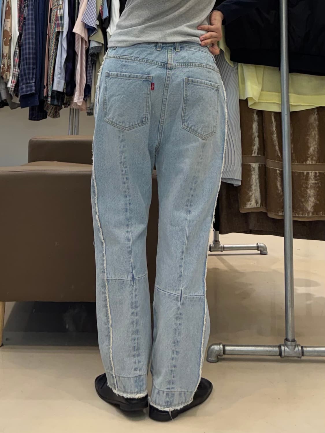 앤더슨벨 데님팬츠 상품이미지7