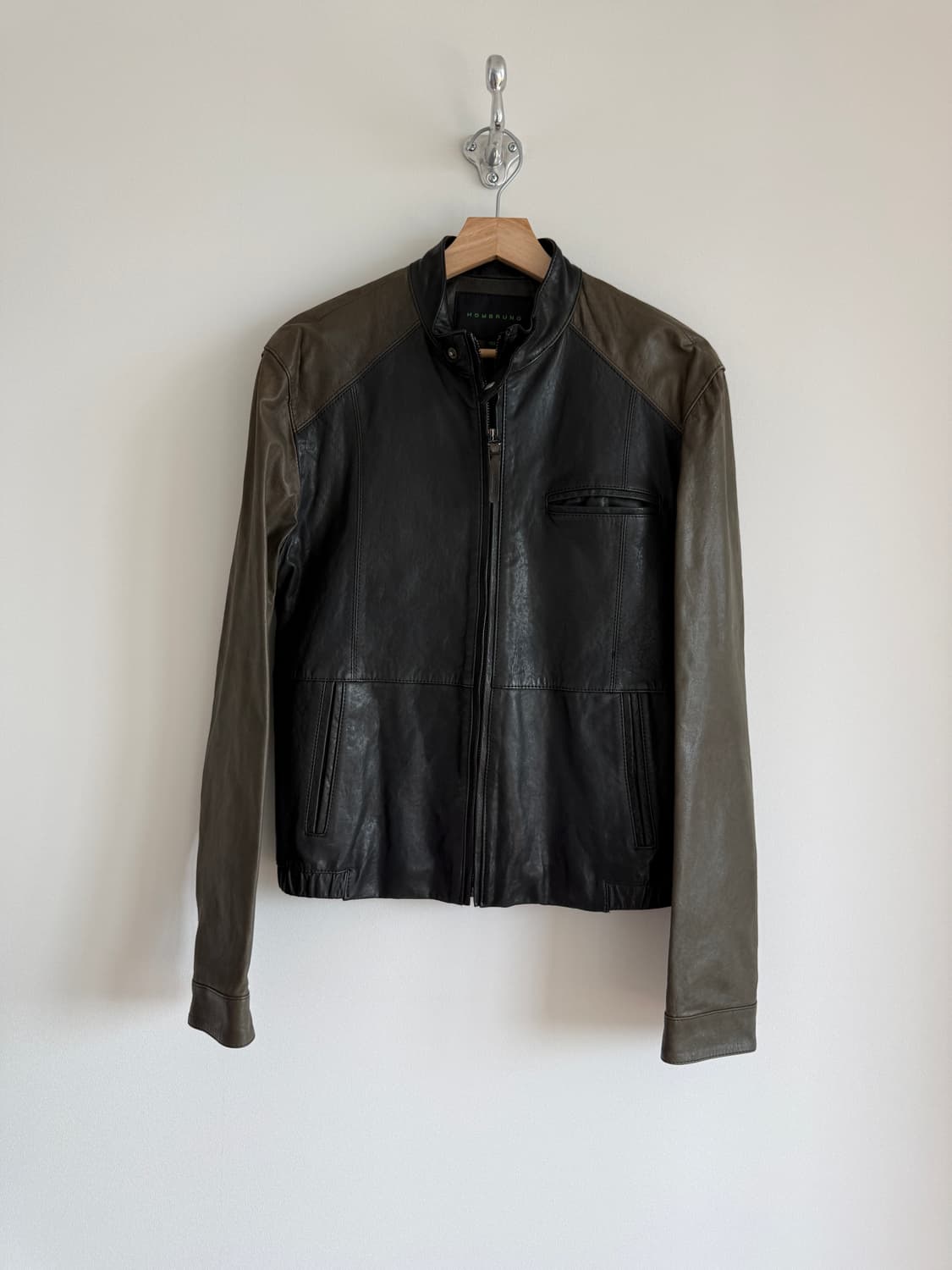 Pre owned 램스킨 레더 자켓 상품이미지1