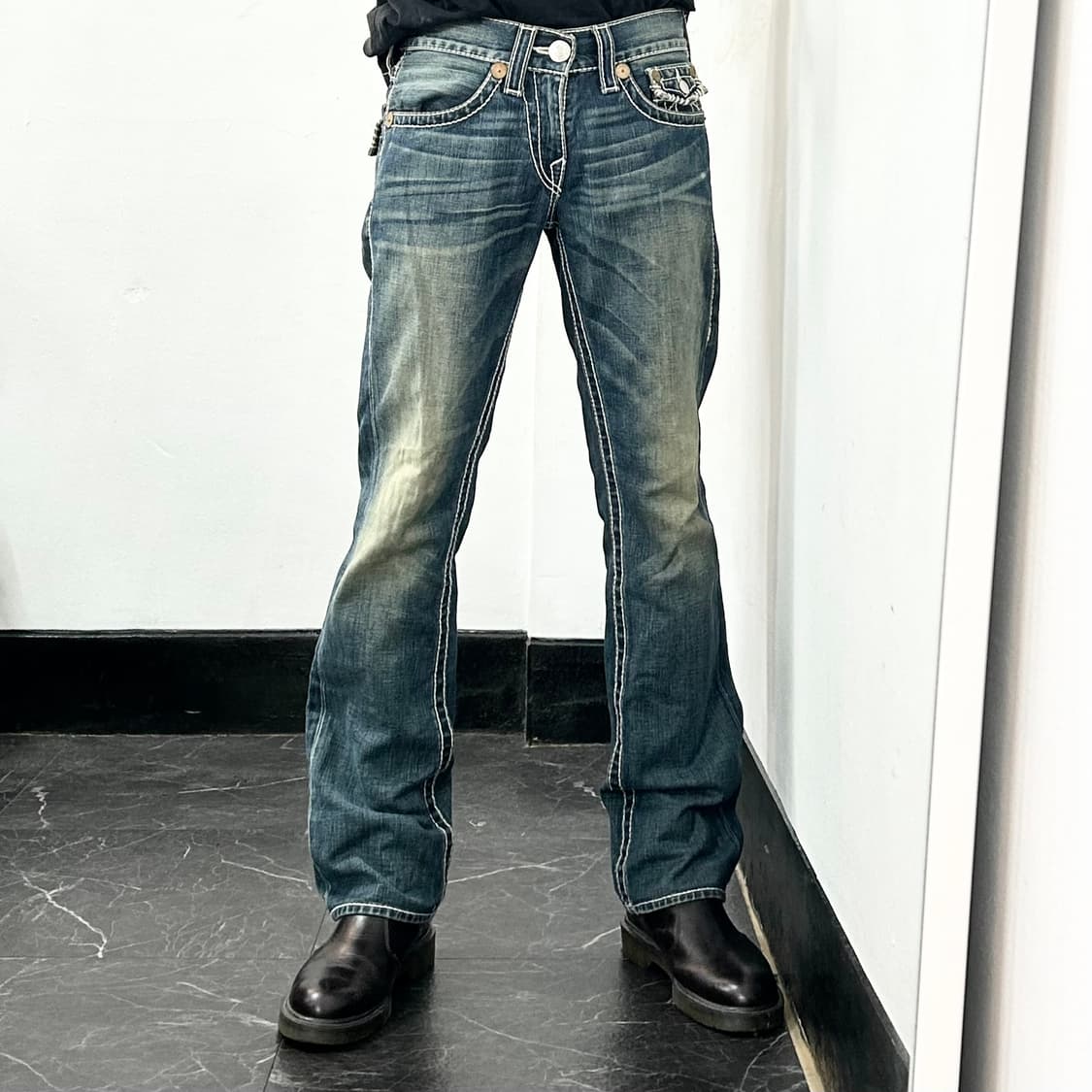 트루릴리전 월드투어 데님 팬츠 상품이미지2