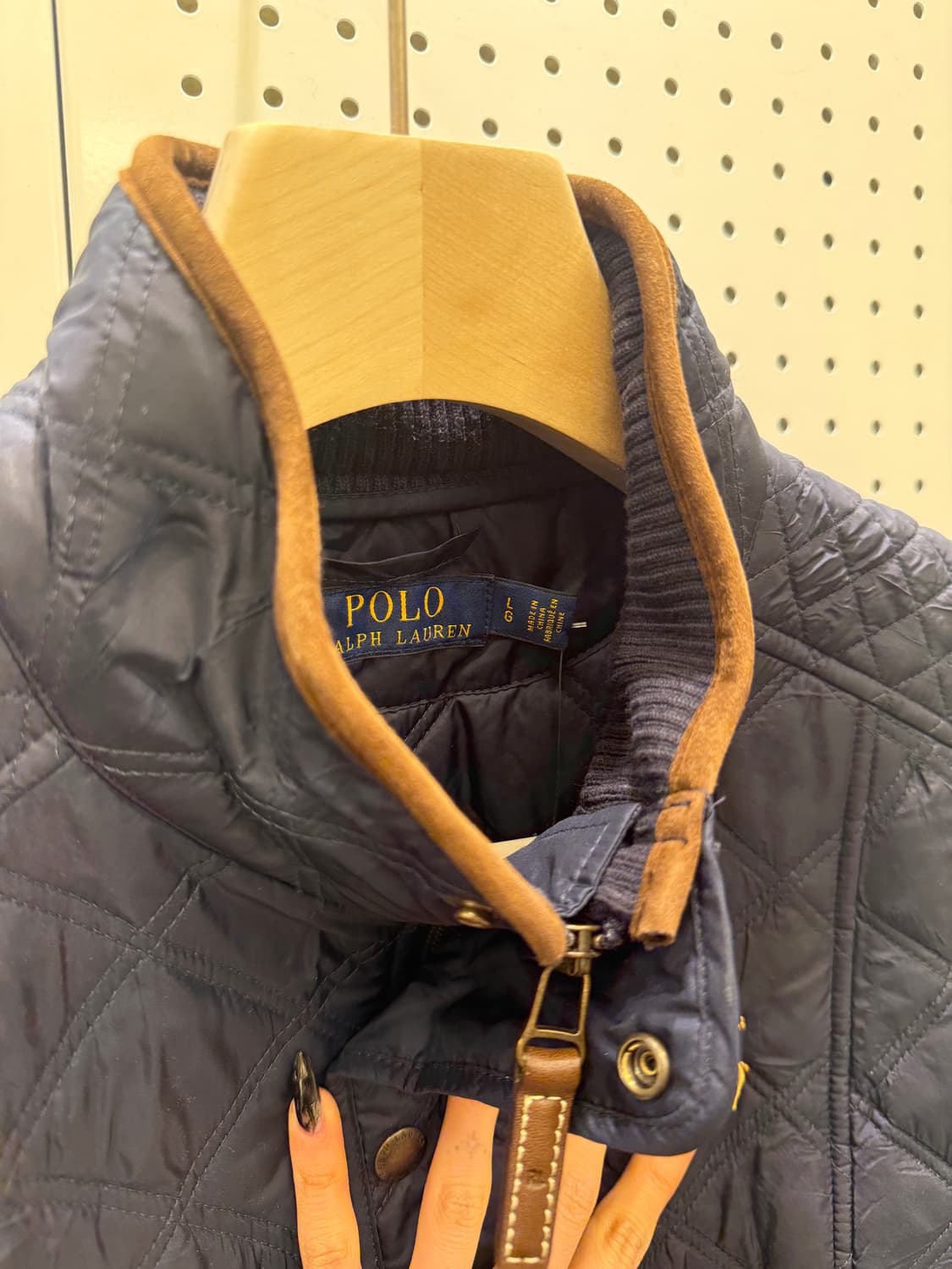 폴로 랄프로렌 퀼팅 패딩 베스트 U604 상품이미지4