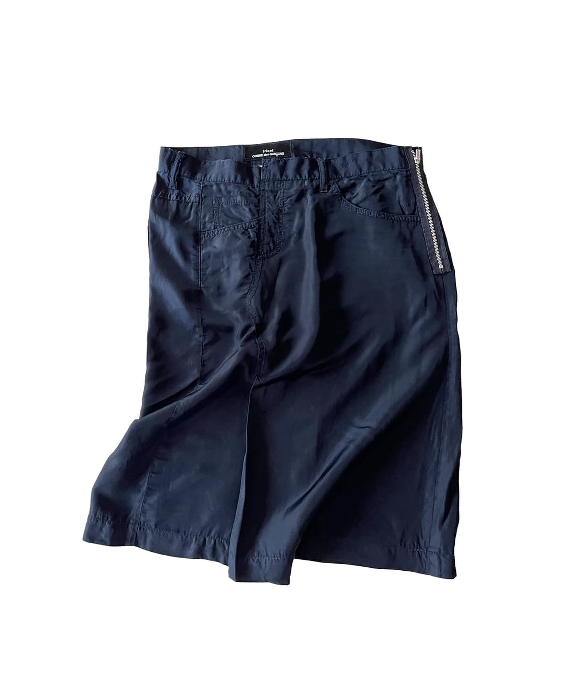 COMME DES GARCONS draped skirt navy 상품이미지8