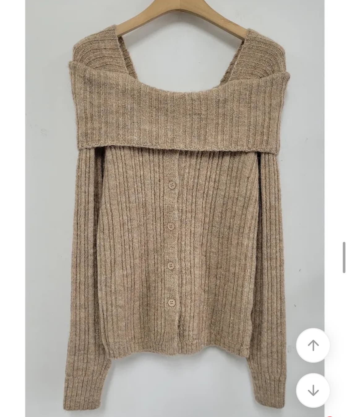 영앤리치 여리무드 오프숄더 니트 상품이미지3