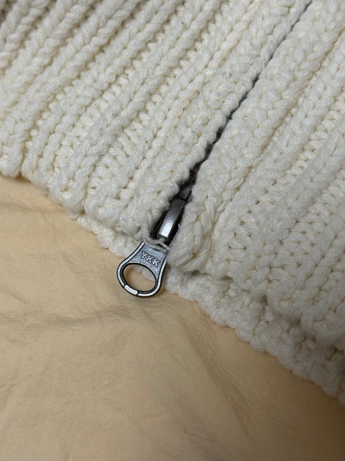 999휴머니티 elbac 니트 후드 집업 (m) 상품이미지5