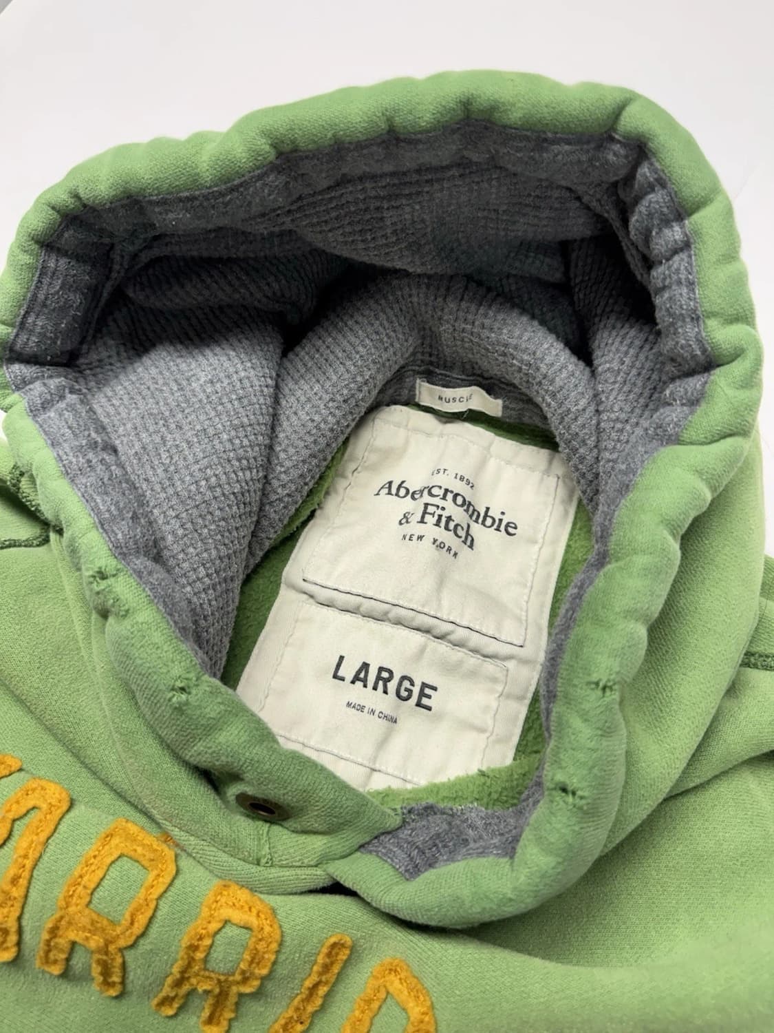 아베크롬비 앤 피치 A&F Warriors 빈티지 풀오버 후드티 상품이미지3