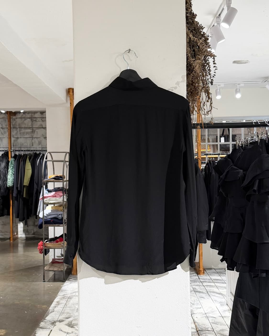 생로랑 유니폼 블랙 클래식 셔츠 상품이미지6