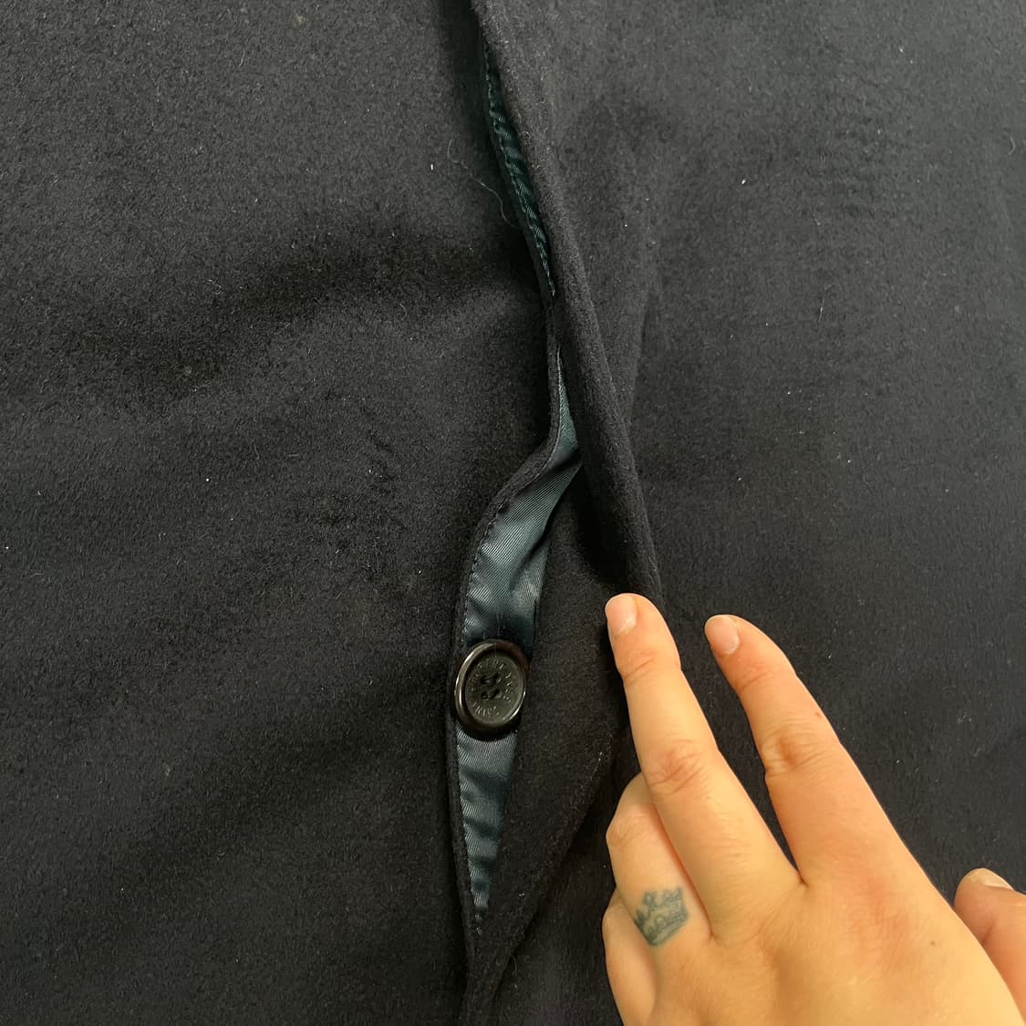 100 ysl 입생로랑 캐시미어 싱글 코트 상품이미지4