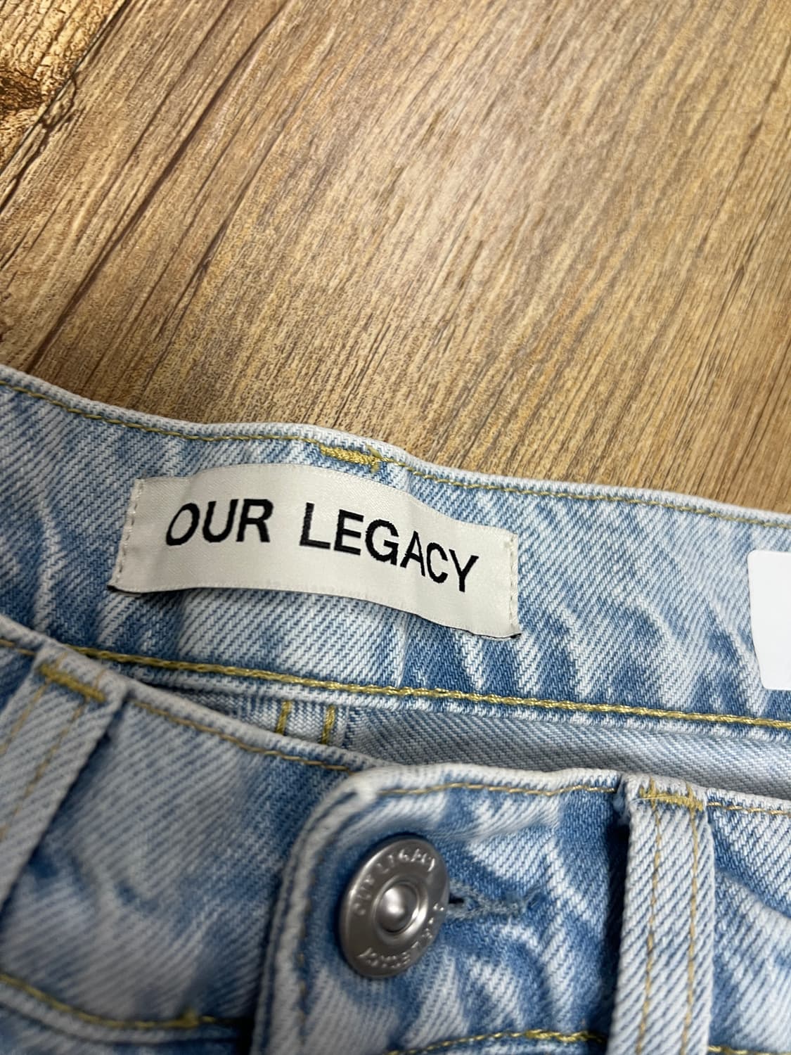 택포15) 아워레가시 익스텐디드 써드컷 데님팬츠 연청 30 상품이미지5