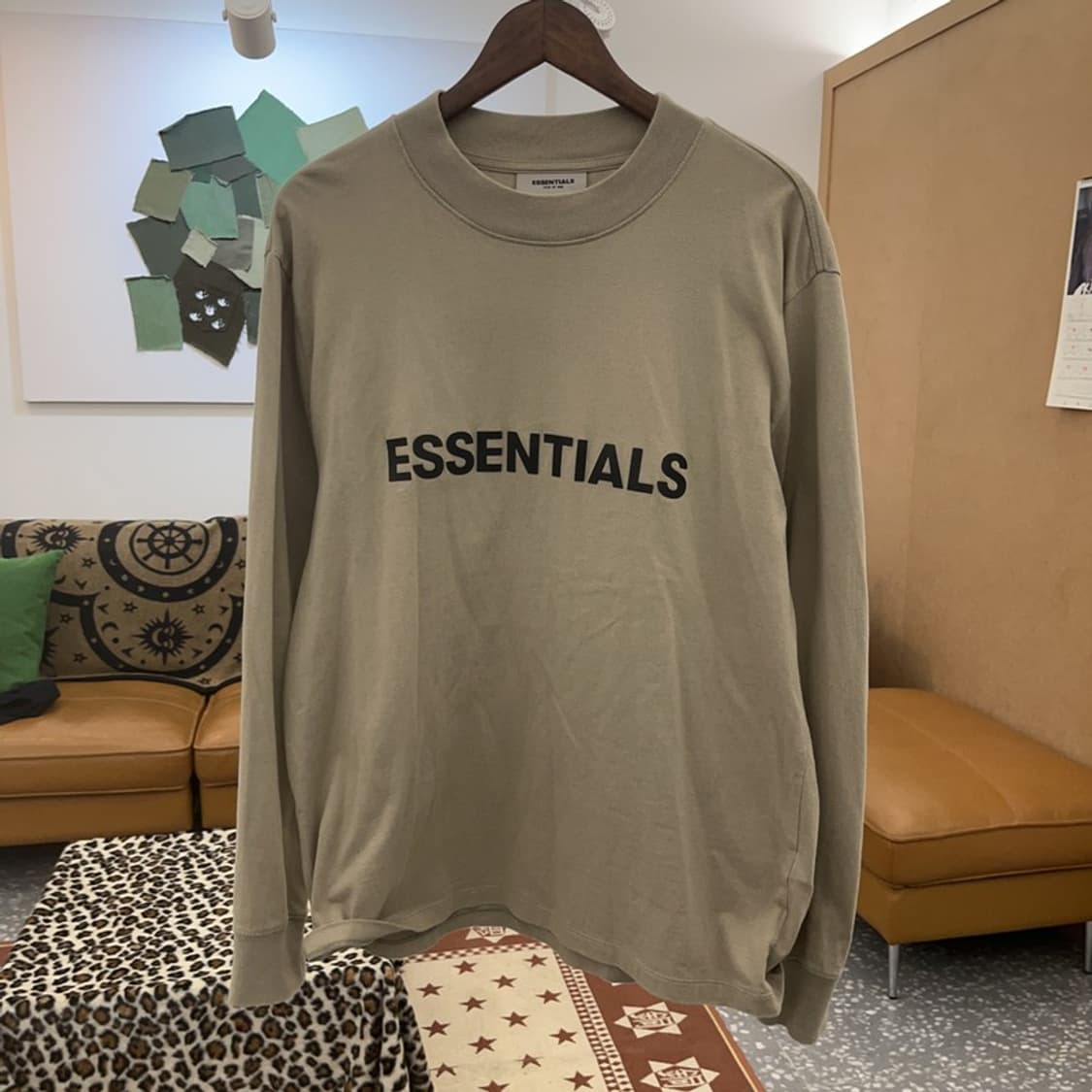 피어 오브 갓 에센셜 캐주얼 스펠로고 롱슬리브 긴팔티 S C09010 상품이미지3