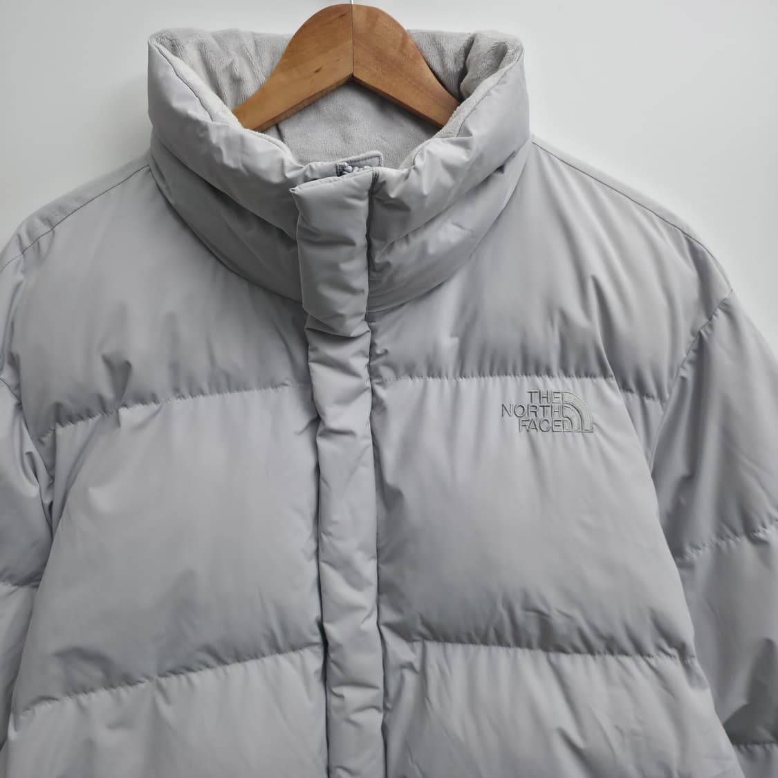 [L] 노스페이스 리버턴 키볼 패딩 라이트그레이 상품이미지2