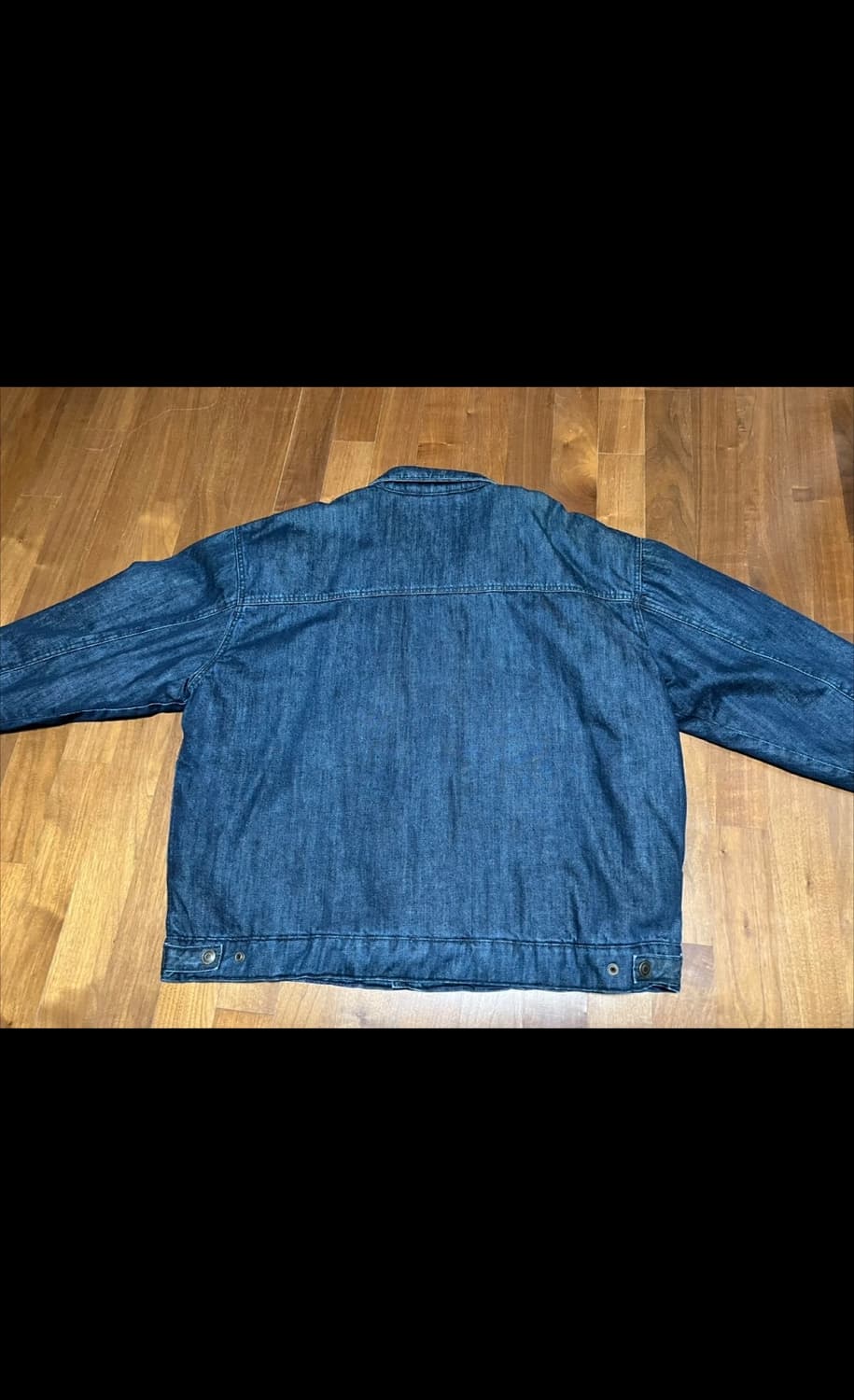 아스트랄 프로젝션) 데님 퀼팅 트러커 재킷 XL 상품이미지2