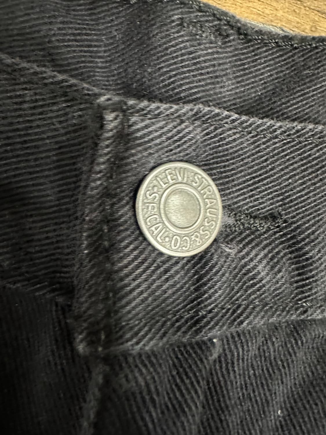리바이스 LEVIS 블랙 빈티지 데님 팬츠 32사이즈 상품이미지3