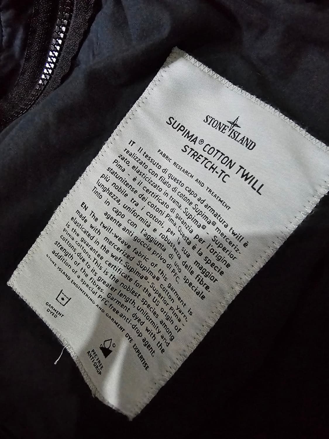 [ S급 ] 23SS 스톤아일랜드 433310 수피마 코튼 후드 자켓 1 상품이미지5