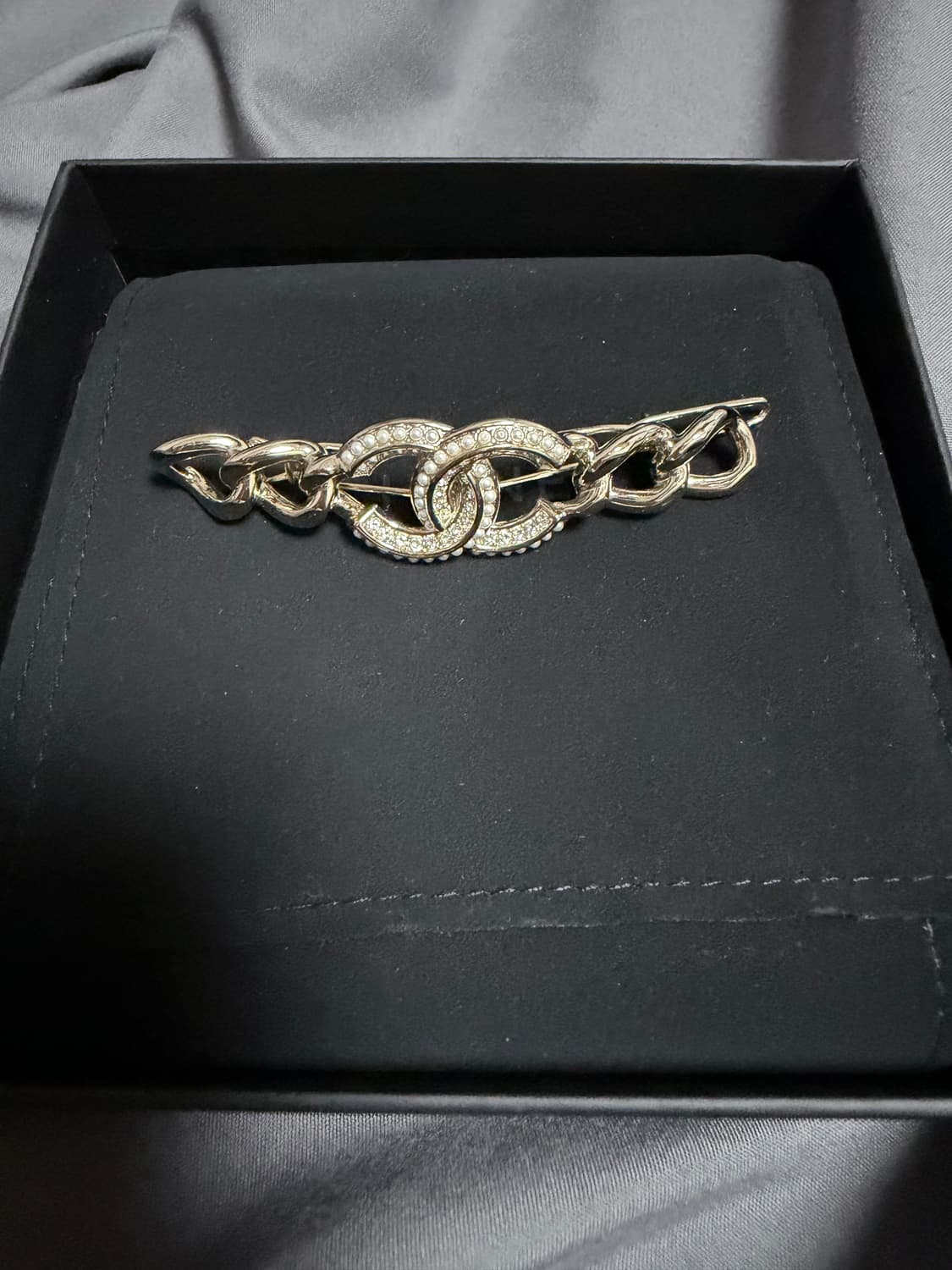 정품 샤넬헤어핀 바레트 상품이미지1