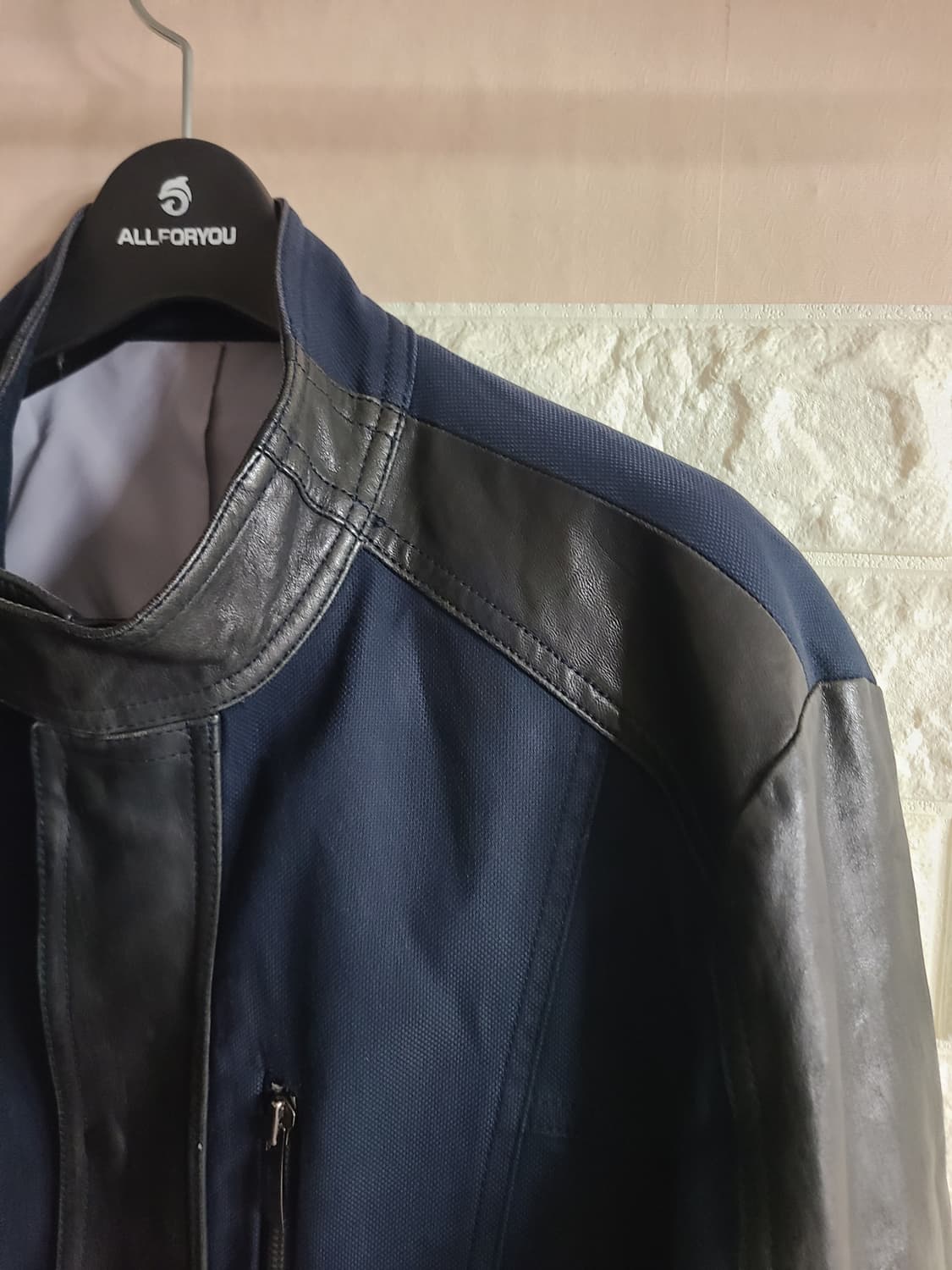 [수]반하트 디 알바자르 가죽배색 자켓(95) 상품이미지3