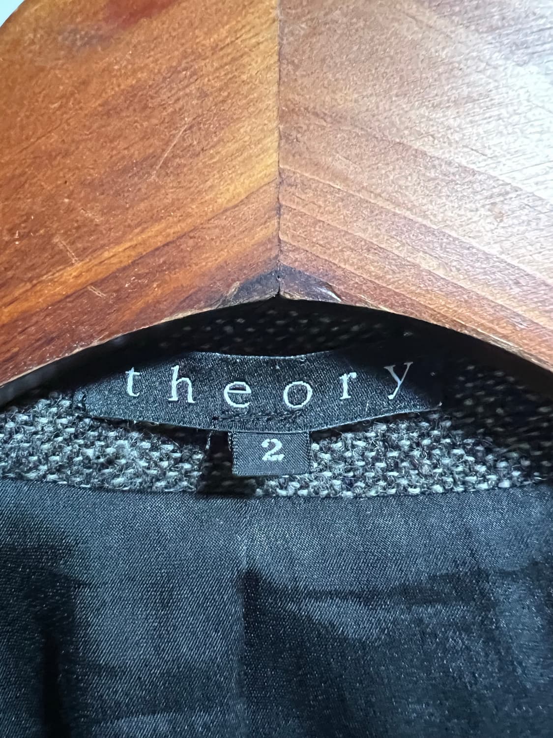 띠어리 (theory) 더블 버튼 울 코트 그레이 상품이미지3