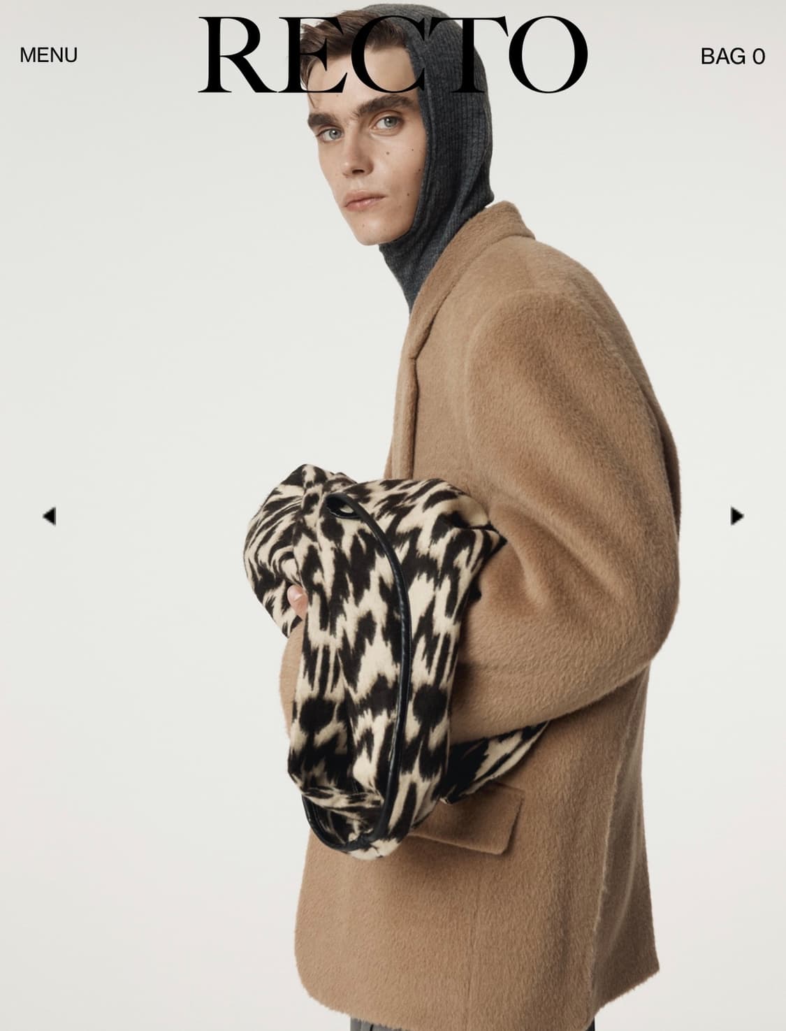 렉토 레오파드 숄더백 상품이미지2