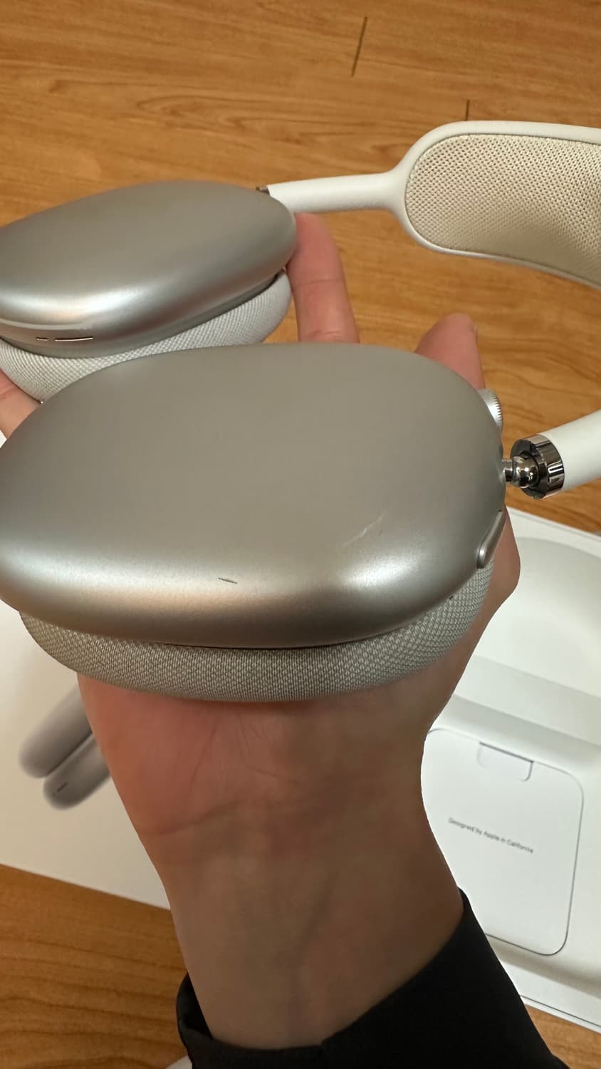 에어팟 맥스 1세대 실버 8핀 상품이미지6