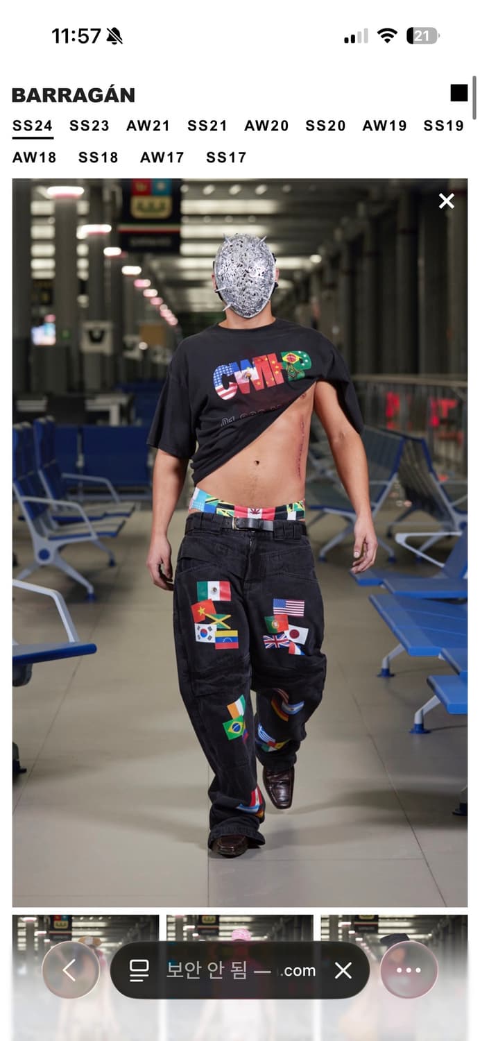 Barragan worldwide pants 32 상품이미지1