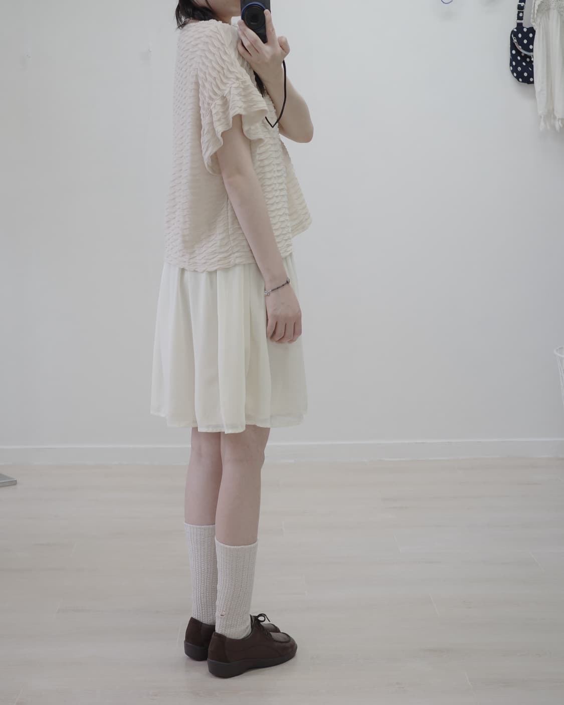 Style Operation light beige one-piece 상품이미지5