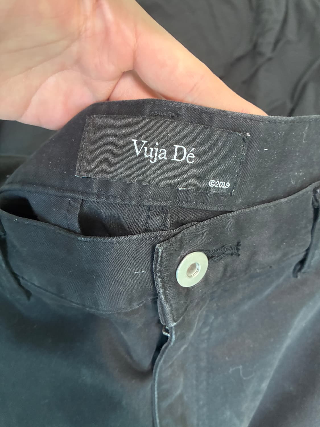 Vuja de cargo pants black 31 상품이미지3