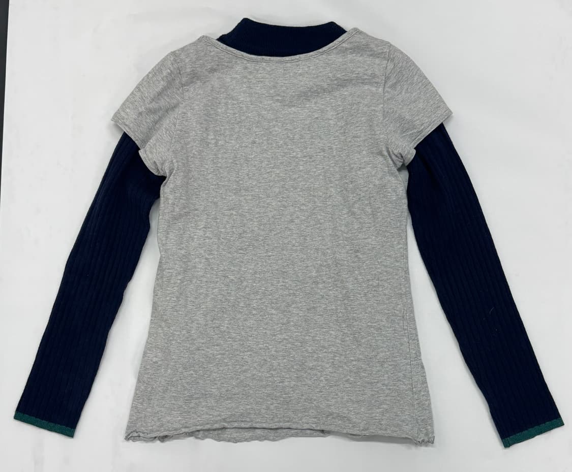 🎨하구미의 작업실 코디세트🎨 반팔 레이어드 그런지 에스닉 티티카카 상품이미지4