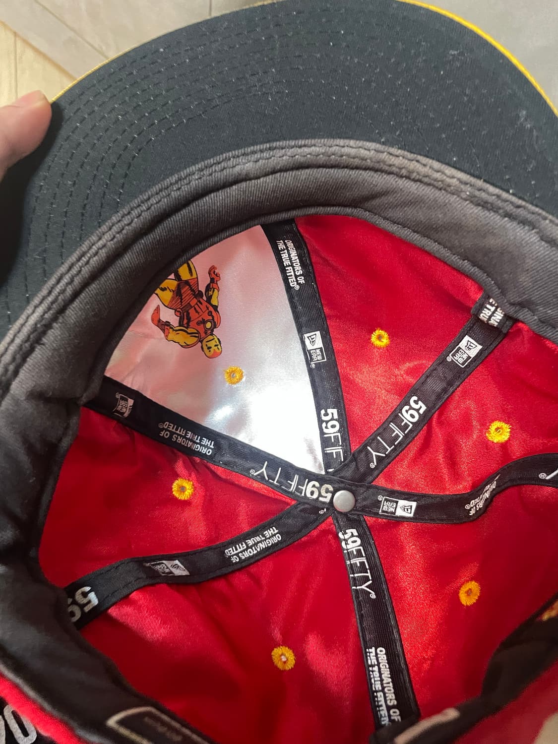 뉴에라 아이언맨 59FIFTY 모자 7 5/8 60.6 상품이미지3