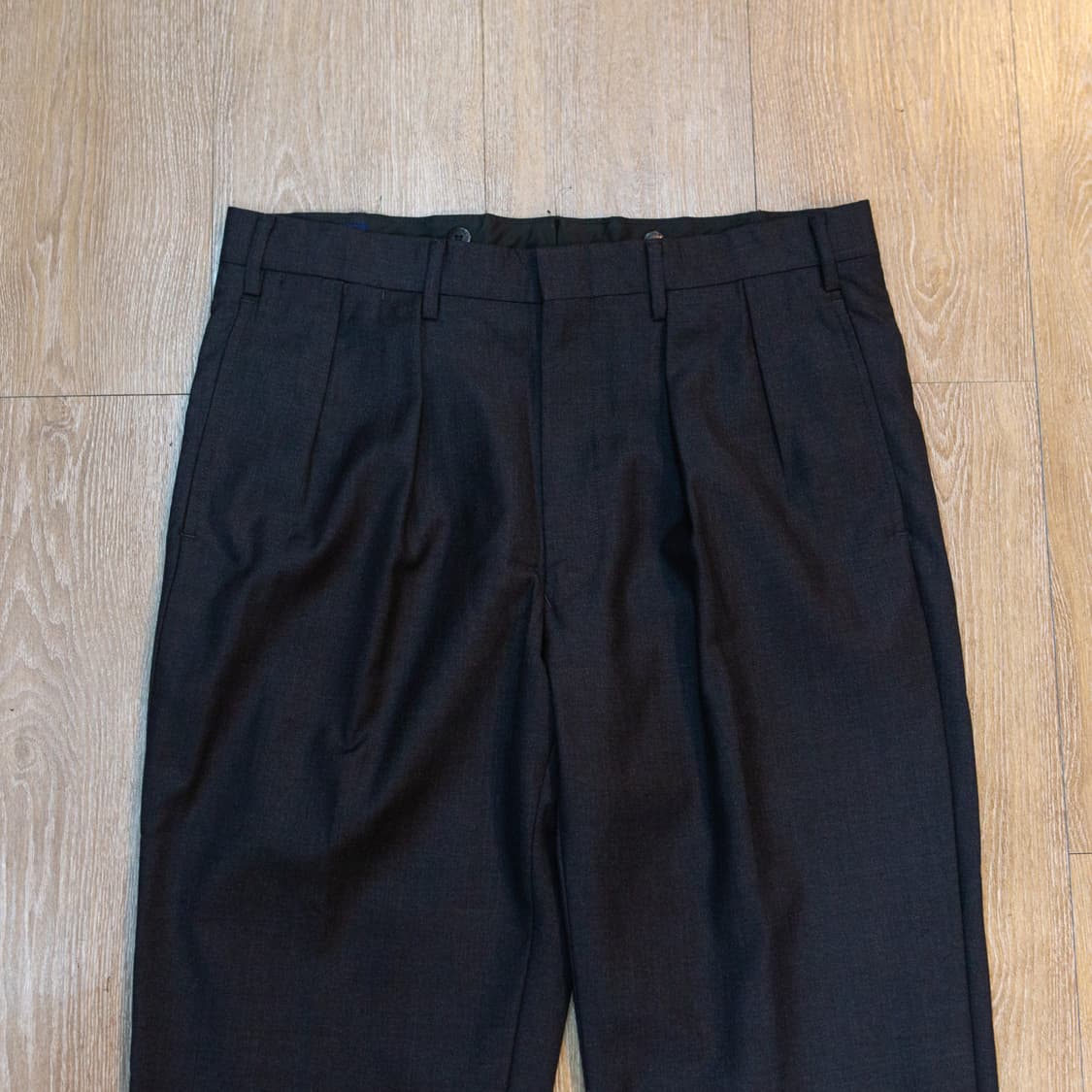 90s 폴로 랄프로렌 울 트라우져 다크 그레이 상품이미지2