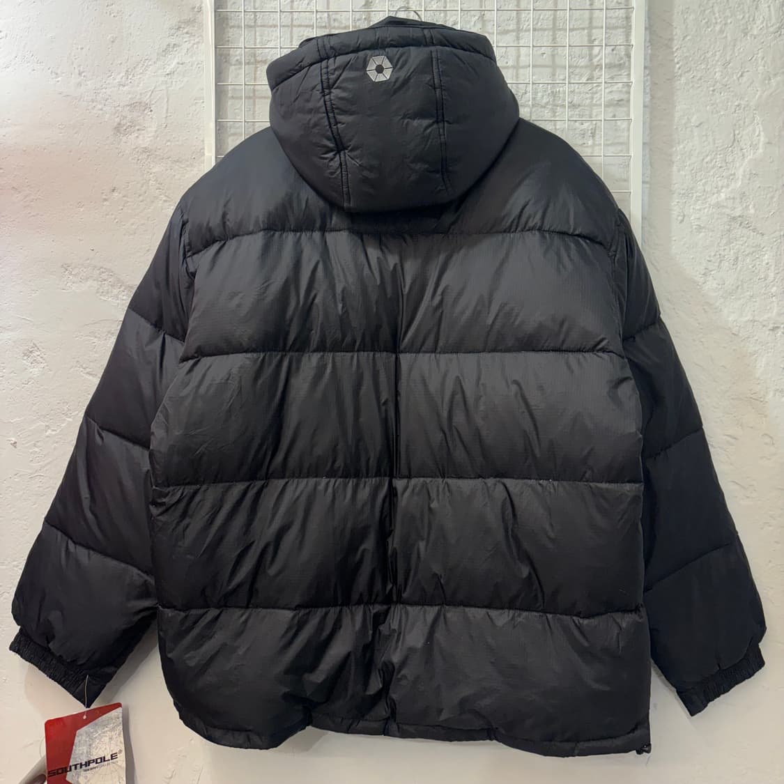 90s 사우스폴 올드스쿨 블랙 패딩 XL 상품이미지2