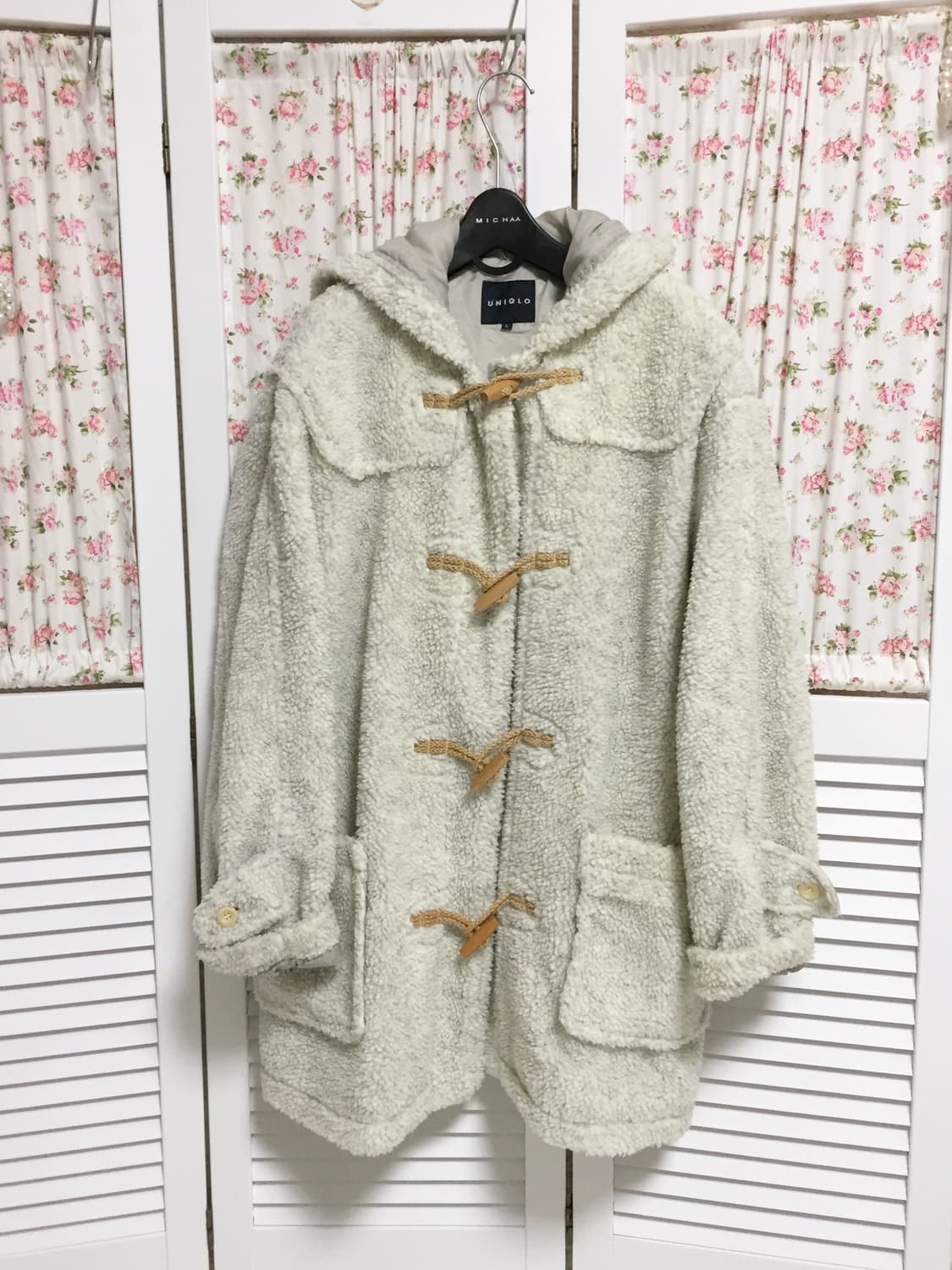 빈티지 일본 유니클로 모리걸 떡볶이 코트 상품이미지1