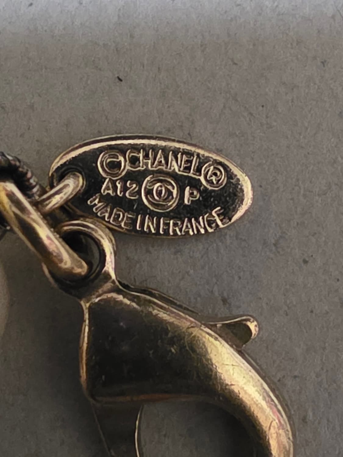 샤넬 CC 로고 스트라스 펄 브레이슬릿 진주 팔찌 상품이미지7