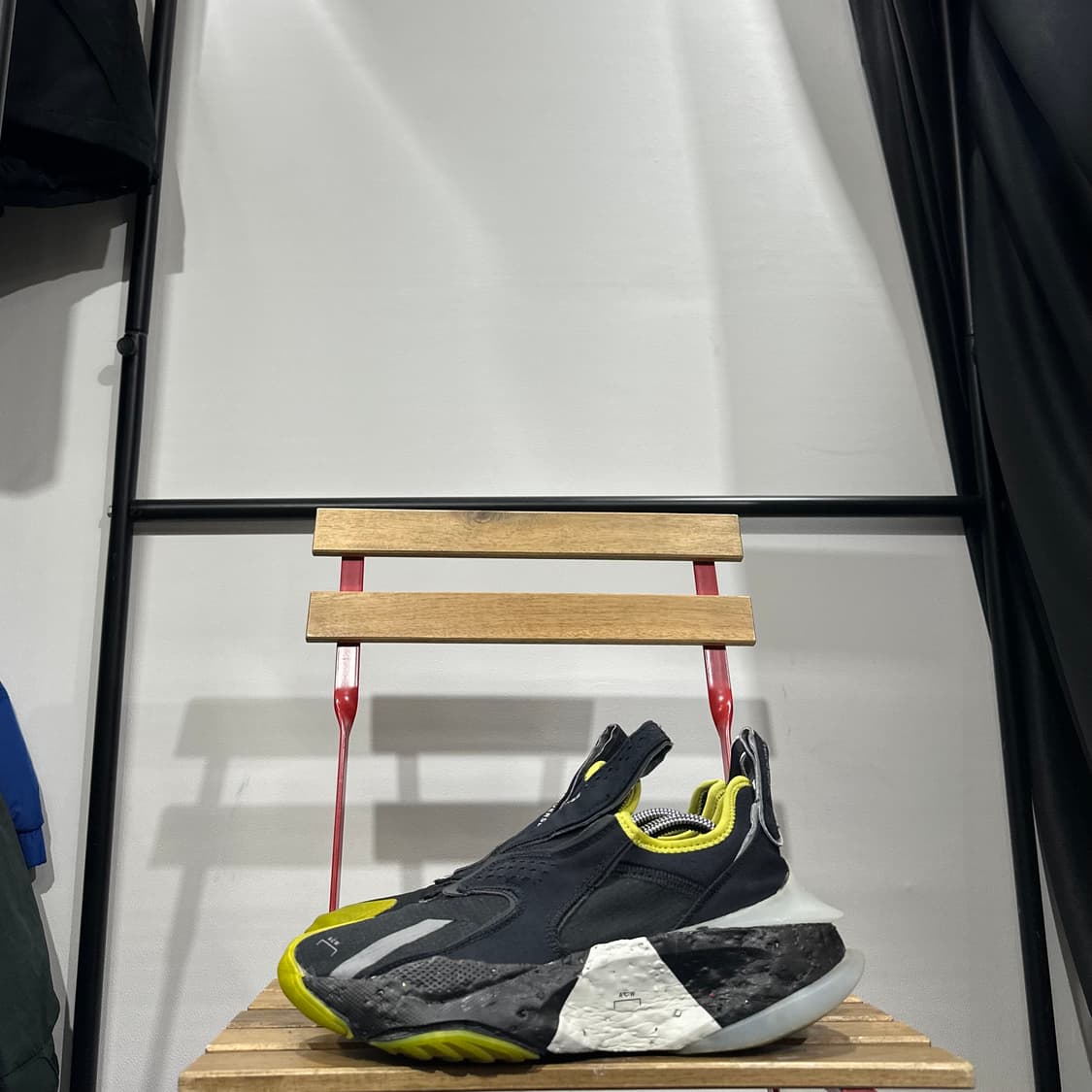 275)컨버스 X 어 콜드 월 운동화 이온 액티브 CX 블랙 애플그린 상품이미지3