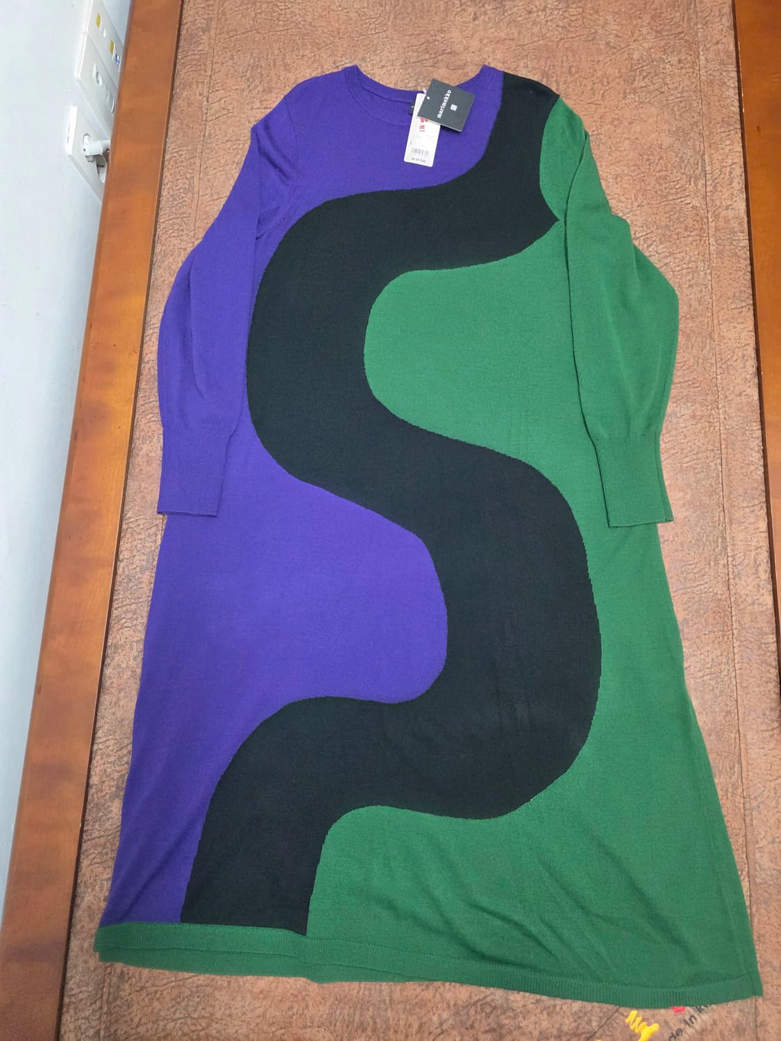 [새제품] 유니클로 X 마리메코 니트 원피스 L 상품이미지1