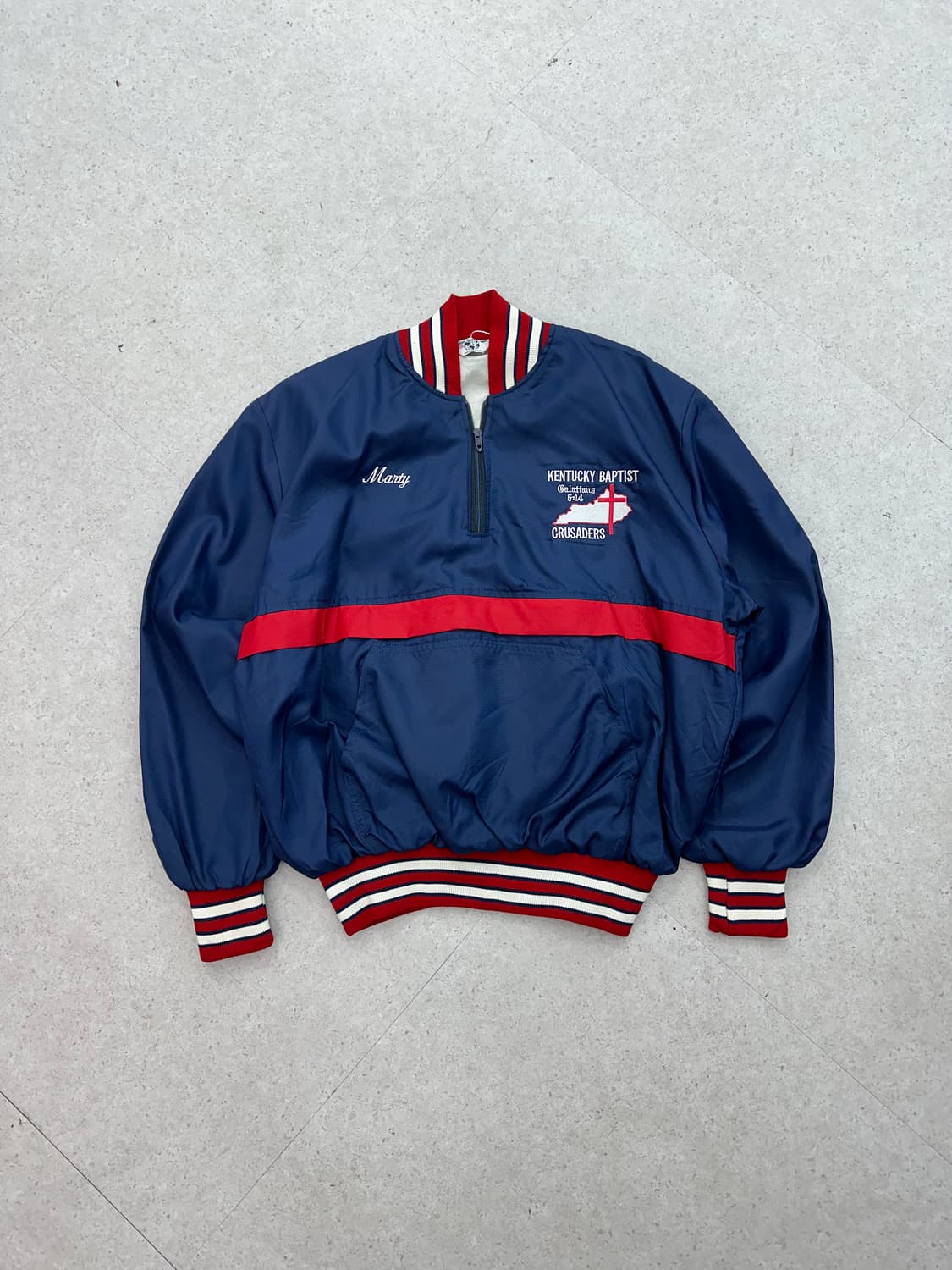 Leader sportwear 나일론 하프집업 상품이미지1