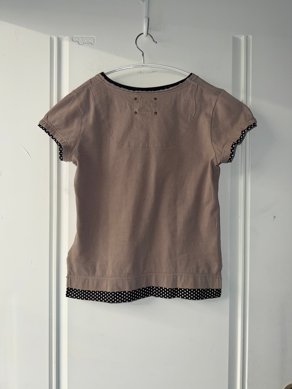 일본빈티지 scolar 하트 도트 반팔티 상품이미지9