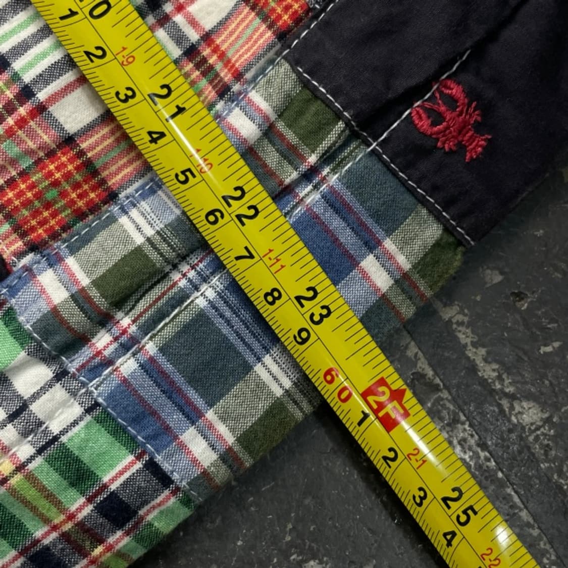 34 타미힐피거 마드라스 패치워크 반바지  상품이미지9