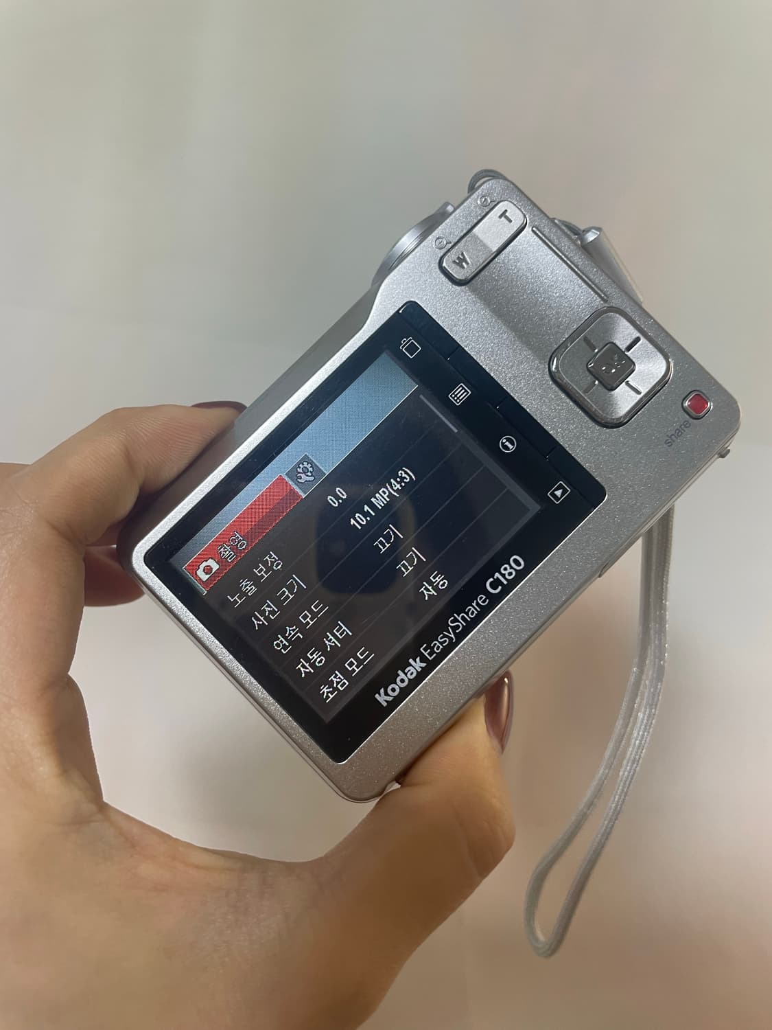 코닥 이지쉐어 C180 실버 Kodak Easyshare C180  ​ 상품이미지7