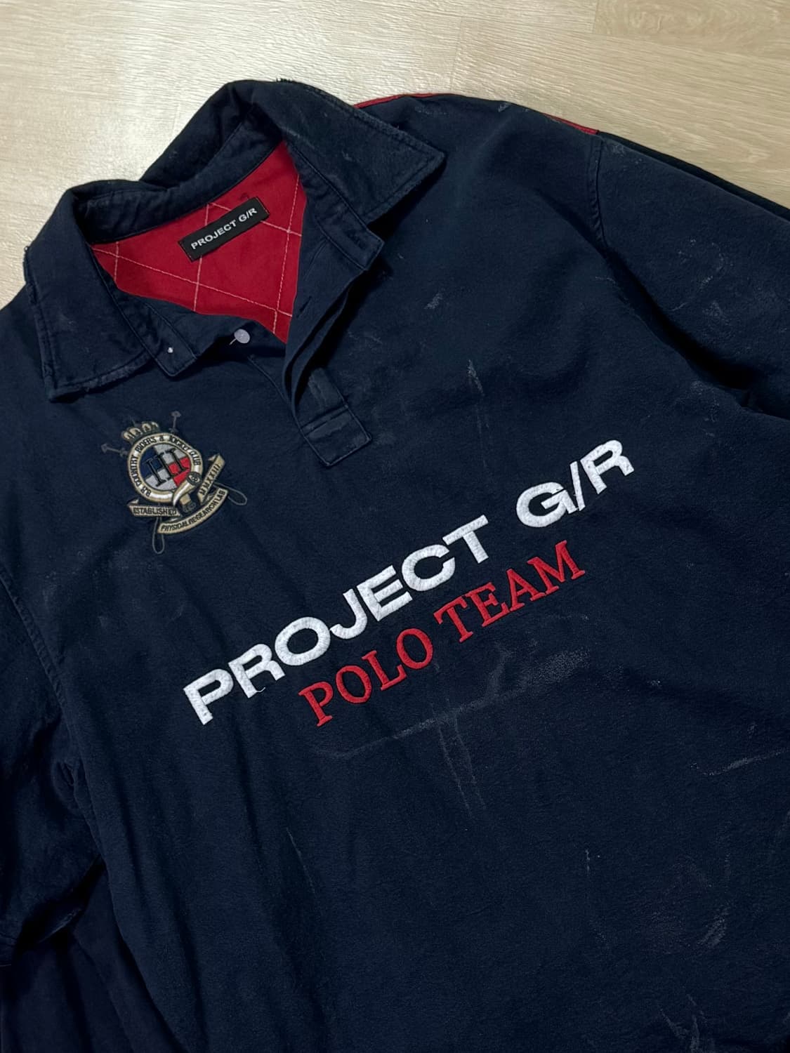 프로젝트지알 project gr 폴로셔츠 네이비 1사이즈 상품이미지4