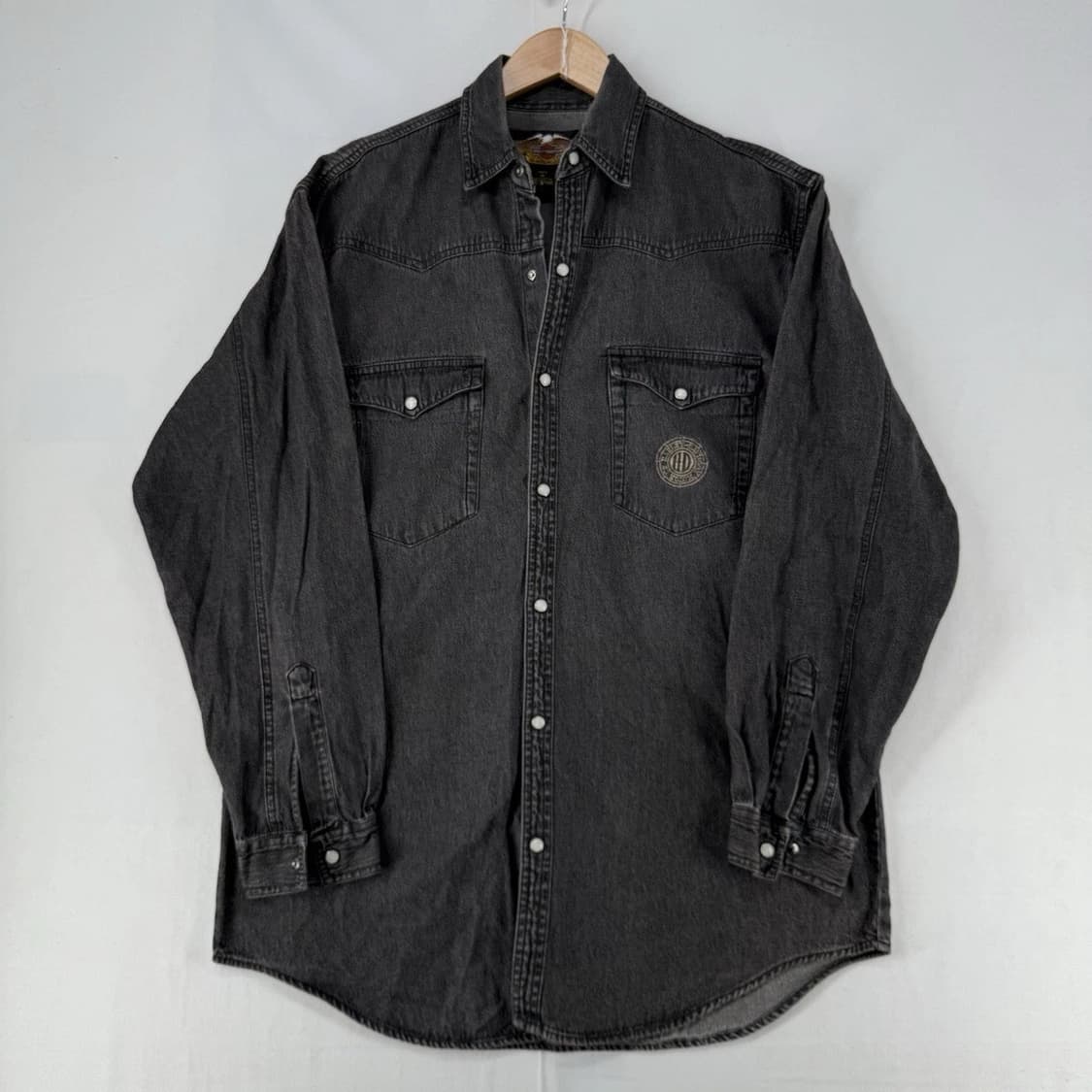 할리데이비슨 데님셔츠 상품이미지1