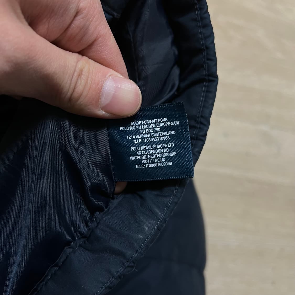 폴로 랄프로렌 키즈 덕다운 빅포니 로고 후드 패딩 점퍼 [네이비] 4세 상품이미지6