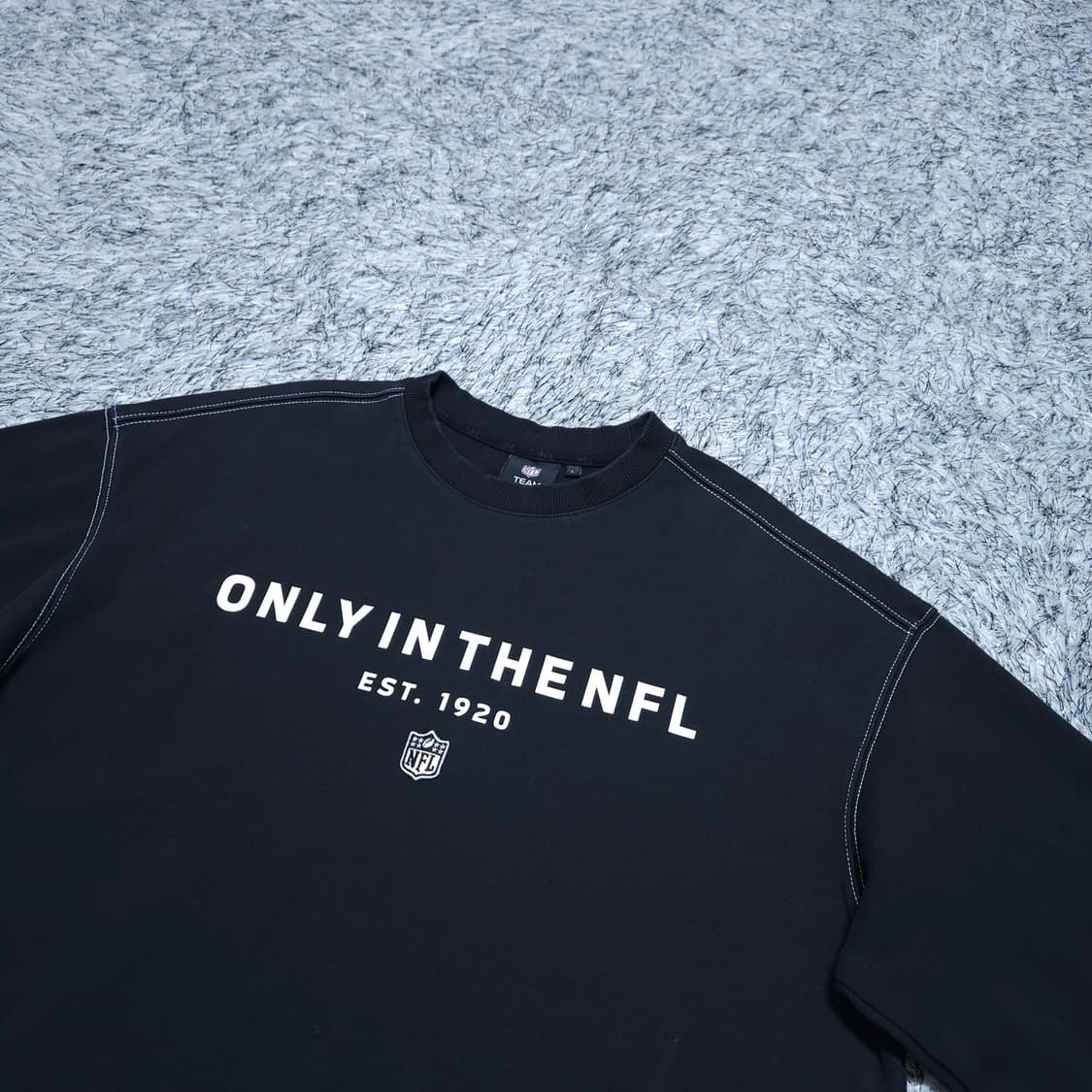 NFL) L 남자 오버핏 소프트 랙스 크루 맨투맨 / 왕눈이샵 상품이미지3